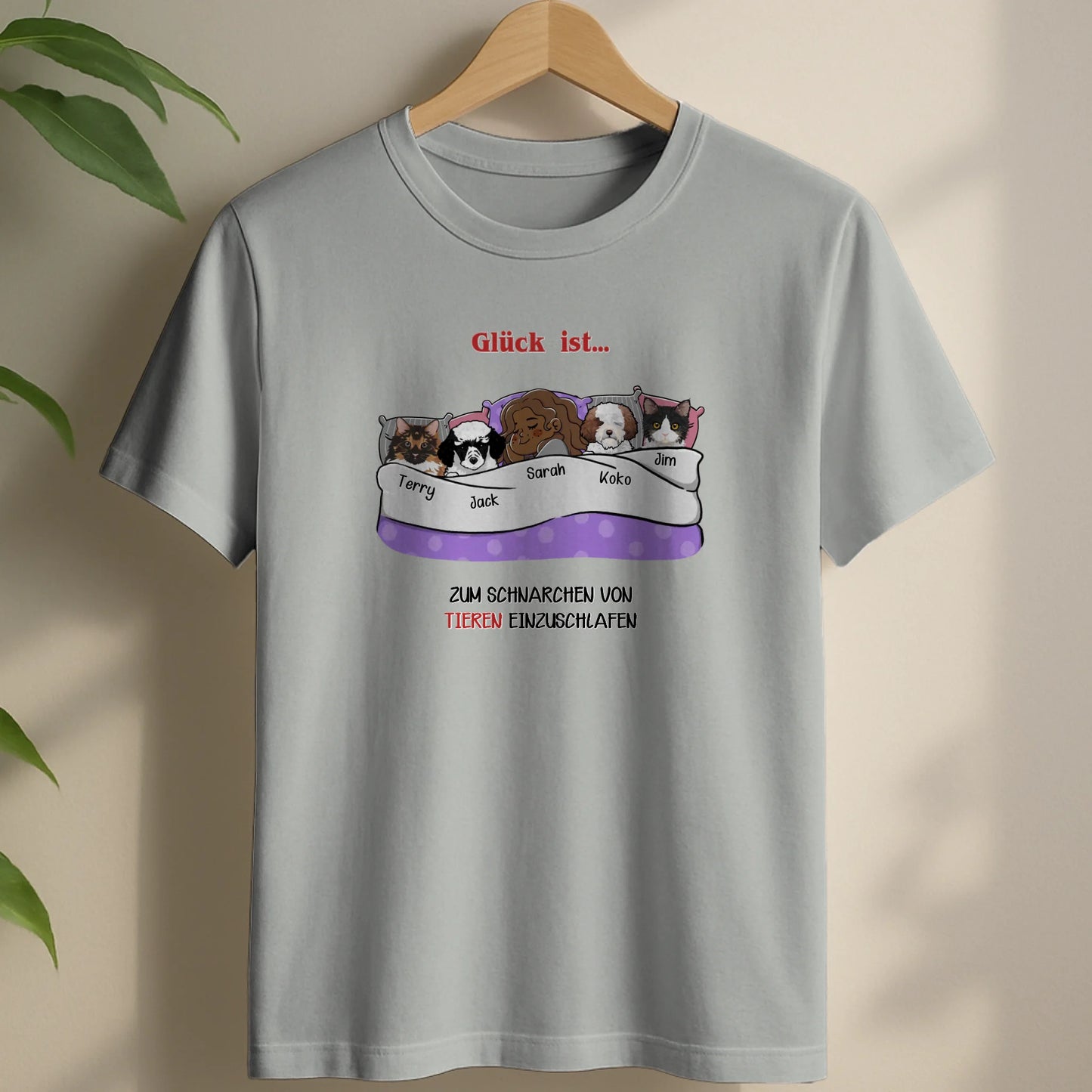 Mein offizielles Schlafshirt - Individuelles T-Shirt
