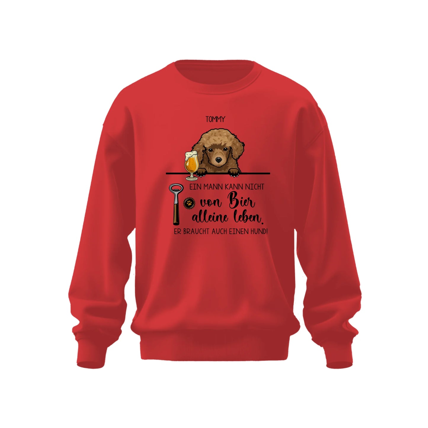 Bier & Wuff - Individuelles Sweatshirt